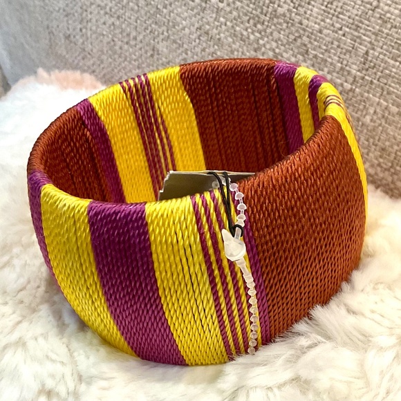 Henri Bendel Wide Multicolor Bracelet - Picture 6 of 10